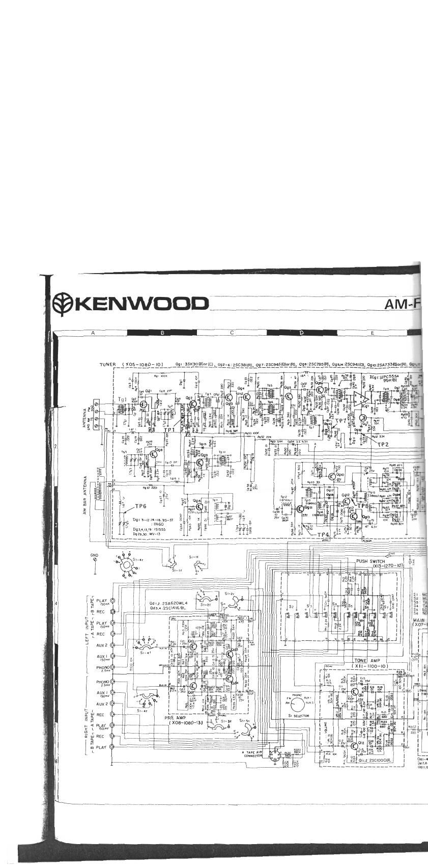 Kenwood KR 4200 Schematic