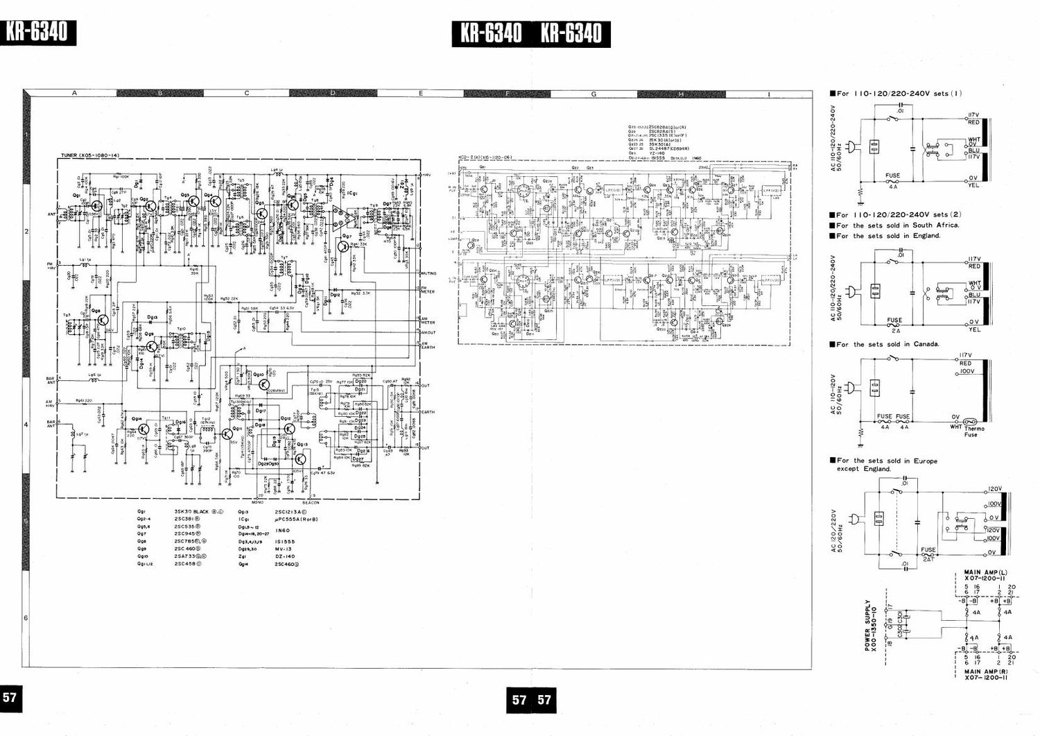 Kenwood KR 6340 2 Schematic