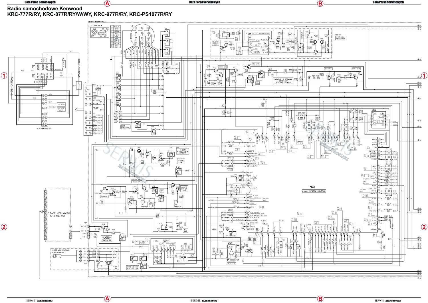 Kenwood KR 777 Service Manual