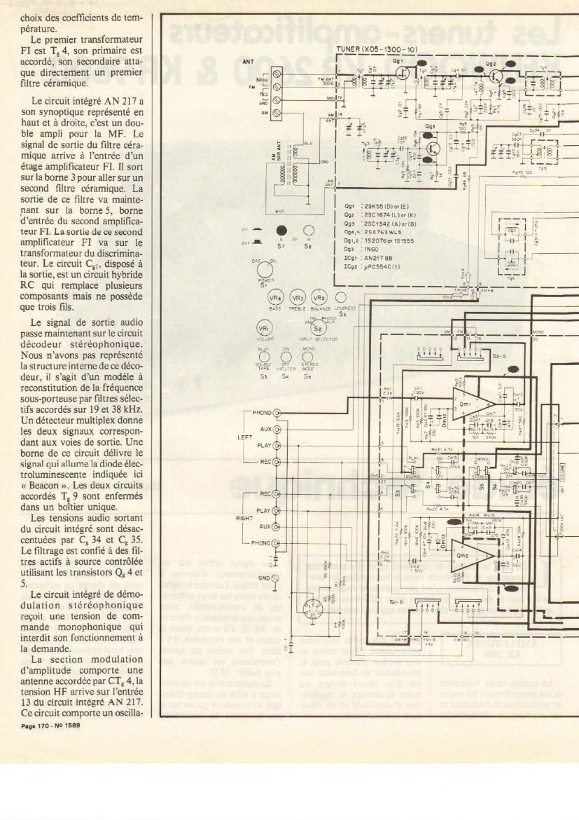 kenwood KR 2600 Schematic