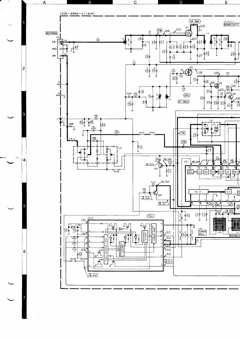 Kenwood KT 3050 Schematic