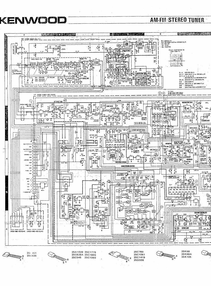 Kenwood KT 815 Schematic