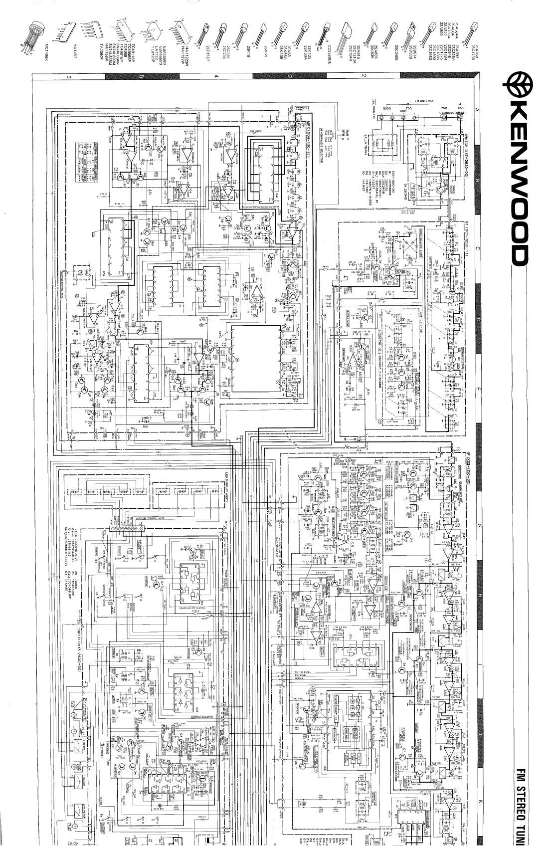 Kenwood KT 917 Schematic