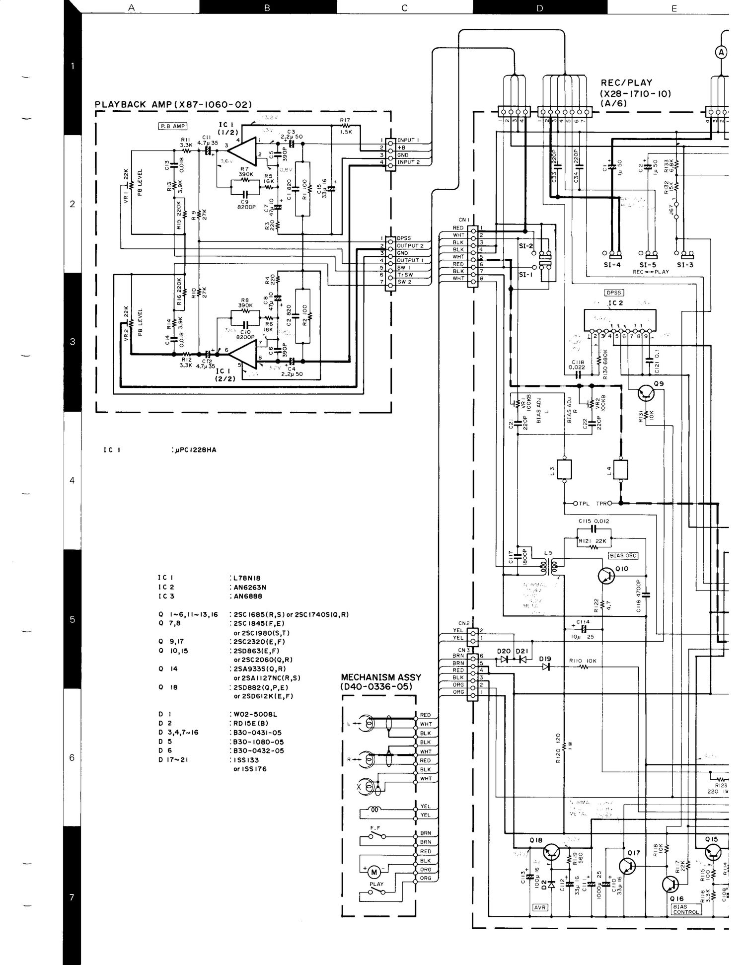 Kenwood KX 54 Schematic