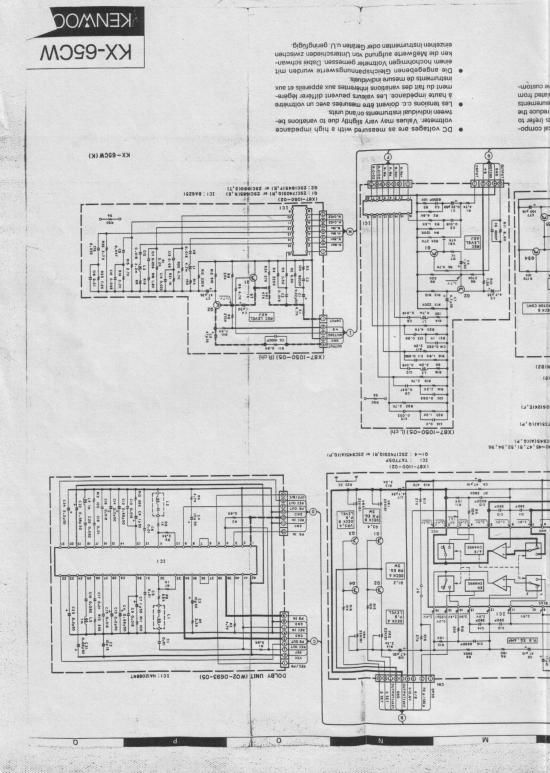 Kenwood KX 65 CW Service Manual