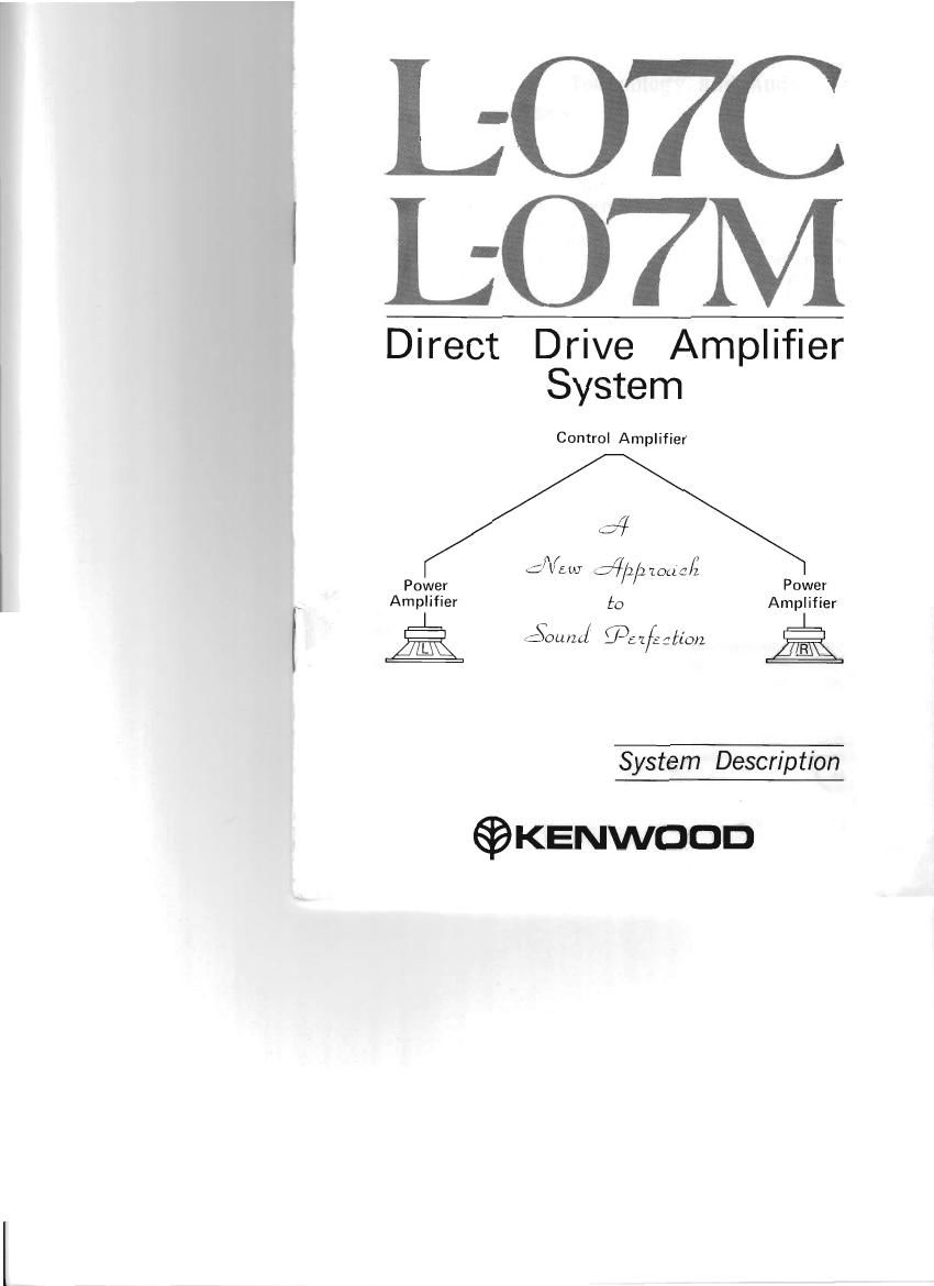 Kenwood L 07 C Owners Manual 2