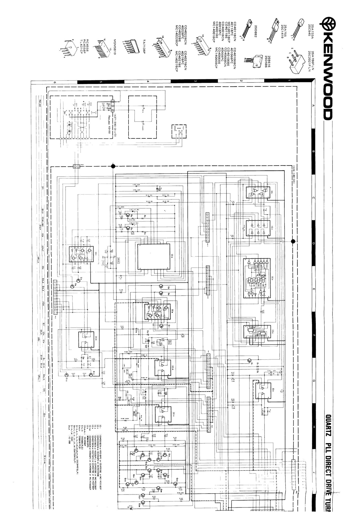 Kenwood L 07 D Schematic