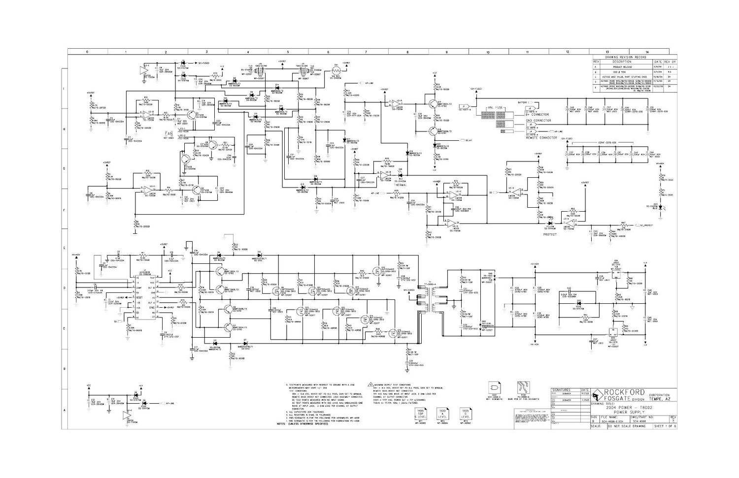 Kenwood POWER T 8002 Schematic