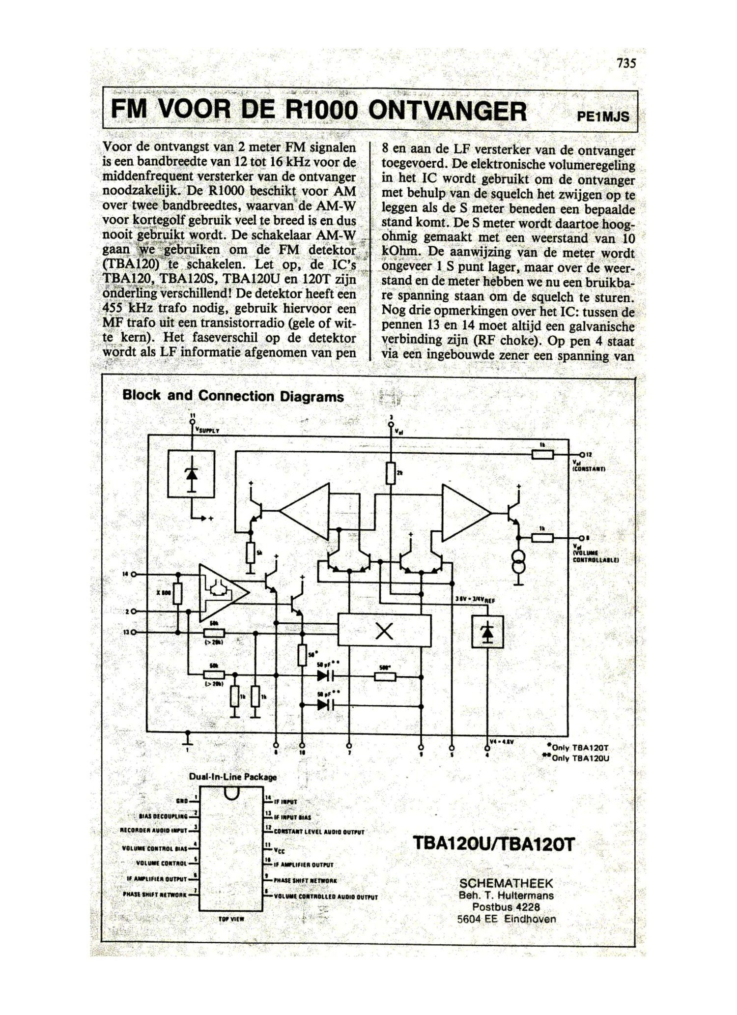 Kenwood R 1000 Schematic 2