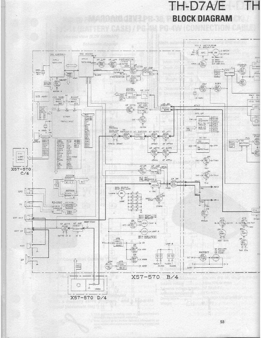 Kenwood THD 7 Schematic