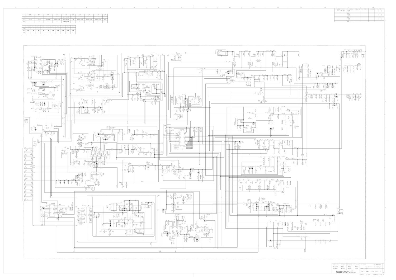 Kenwood THF 6 Schematic