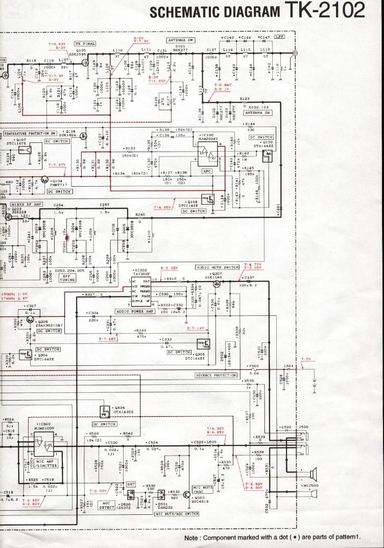 Kenwood TK 2102 Schematic