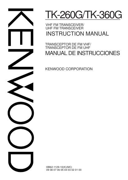 Kenwood TK 260 G Schematic