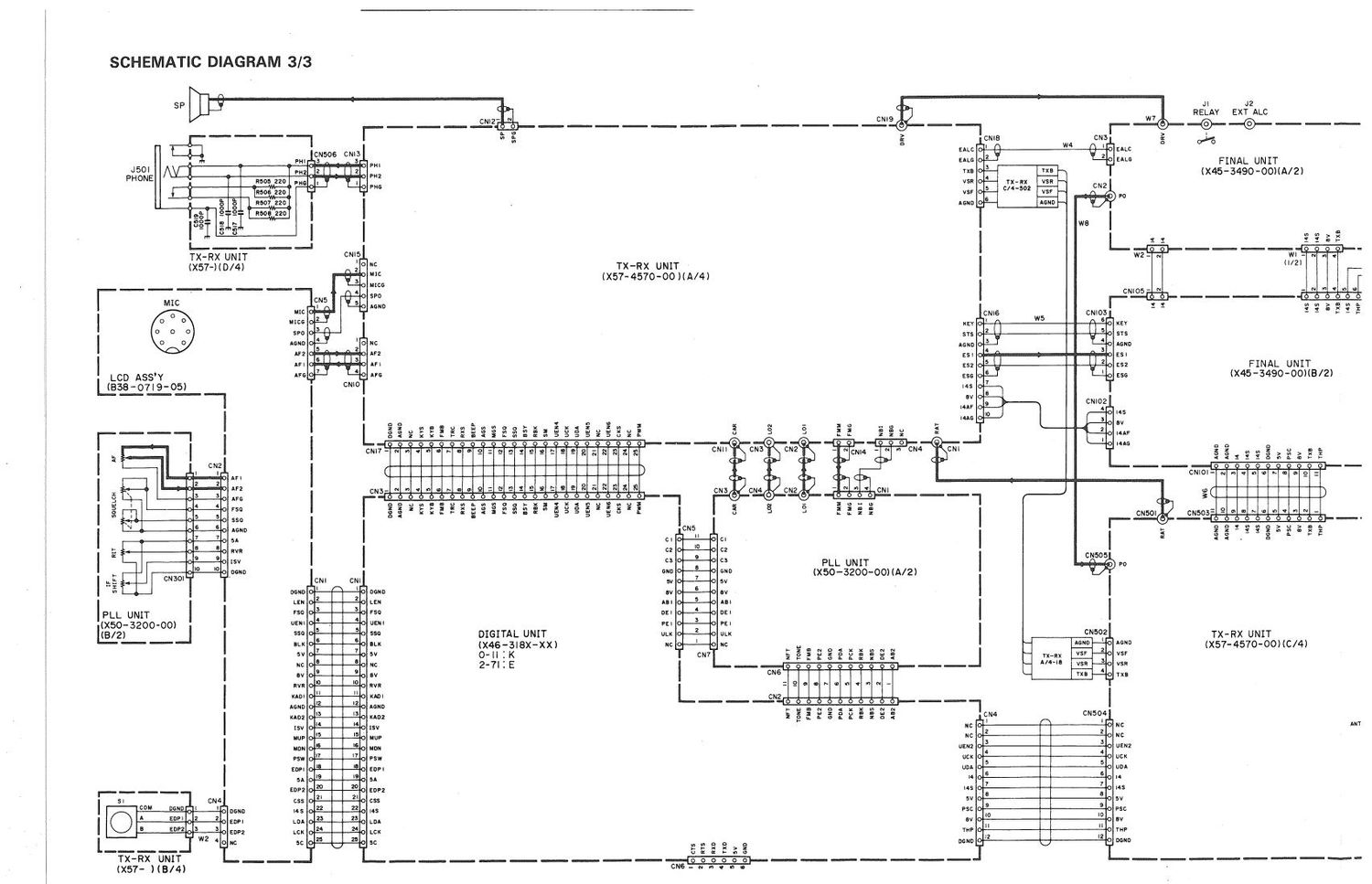 Kenwood TS 60 Schematic