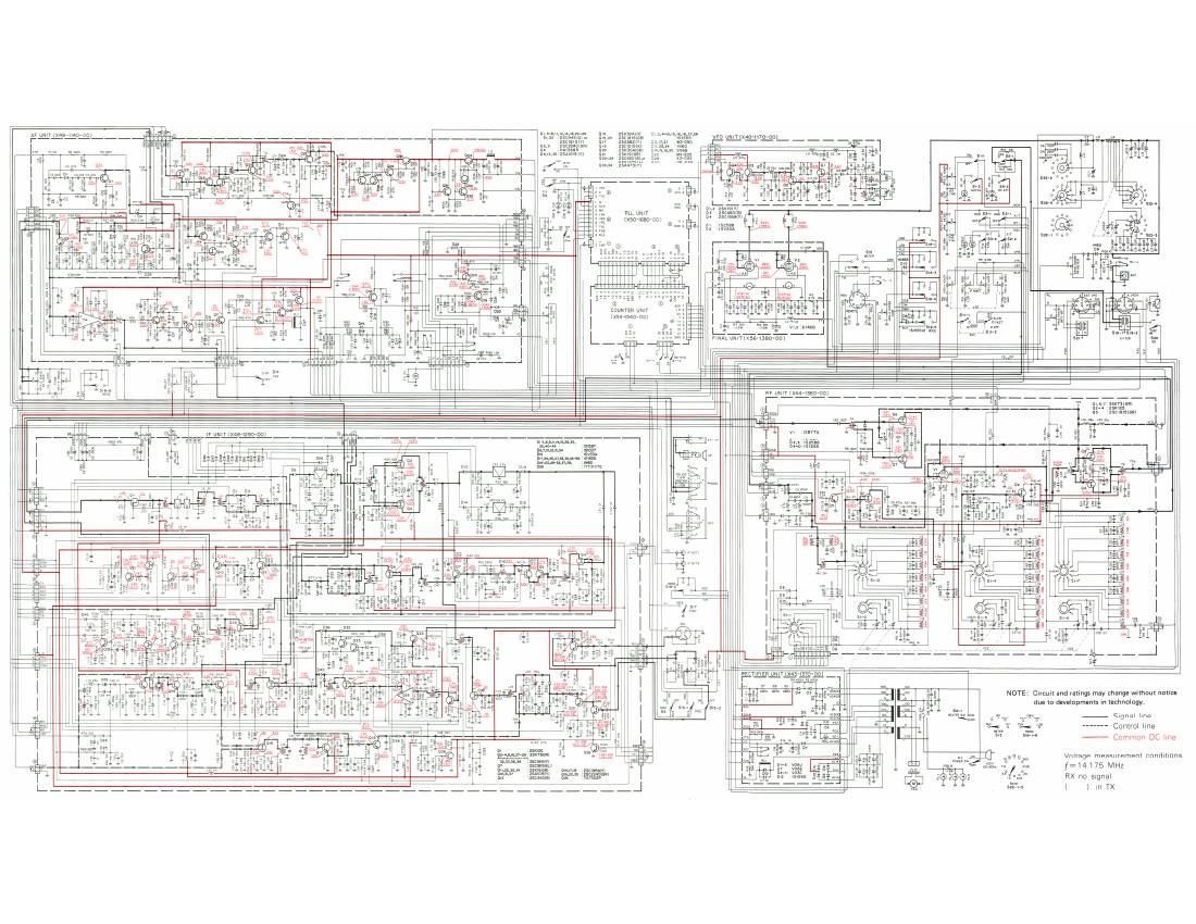 Kenwood TS 830 S Schematic