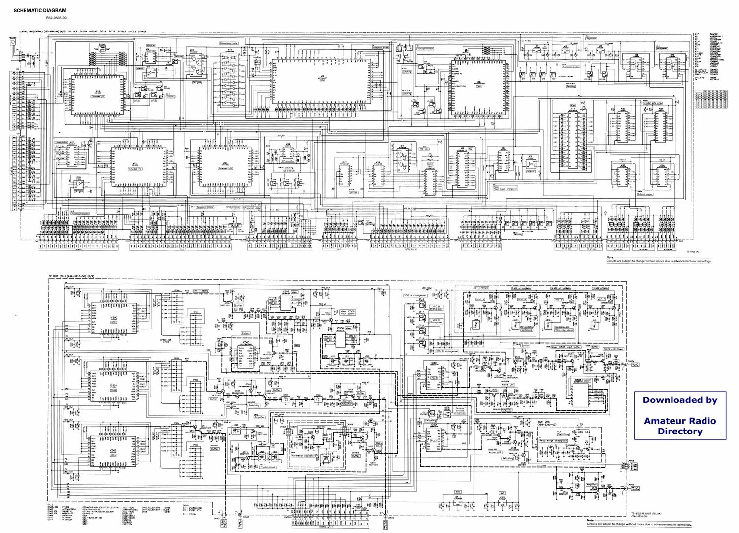 Kenwood TS 870 S Schematic