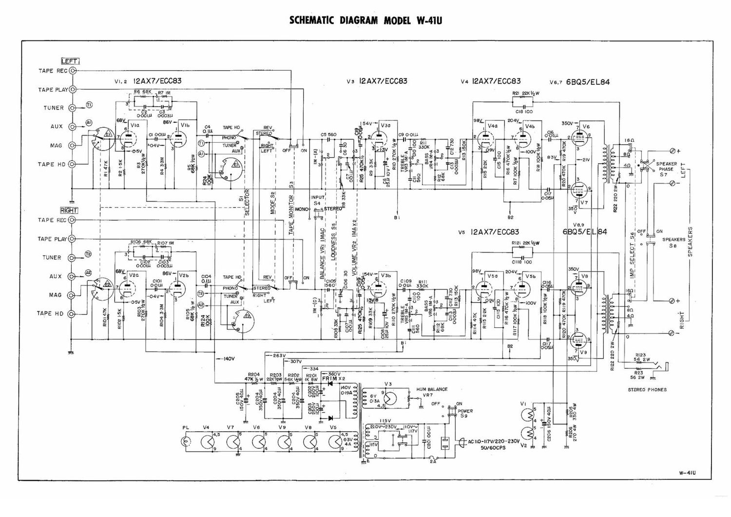 Kenwood W 41 U Service Manual