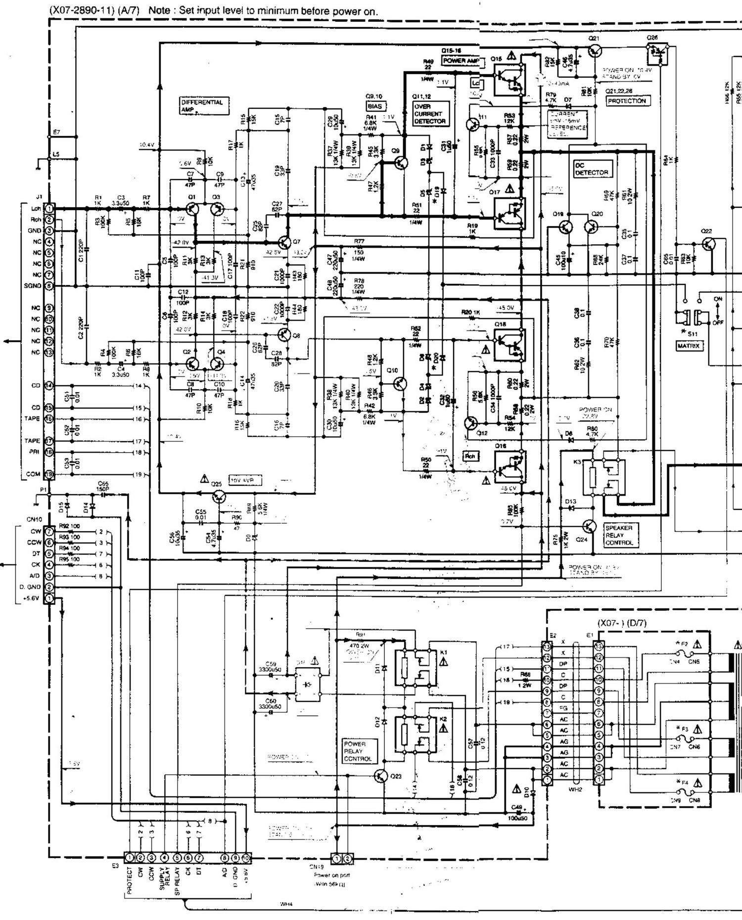 Kenwood XD 8501 Schematic