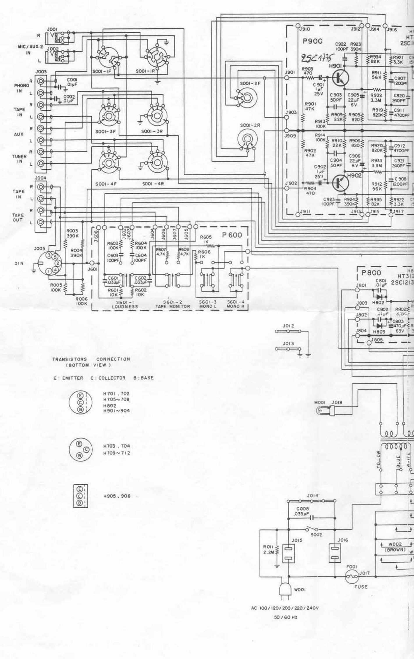 Kenwood KA 1060 Schematic