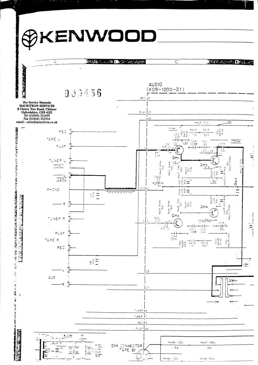 Kenwood KA 1500 Schematic