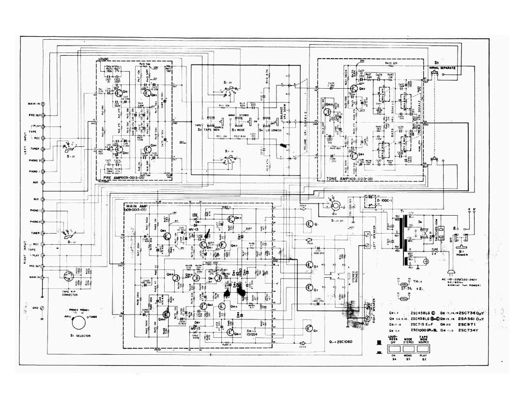 Kenwood KA 2002 Schematic