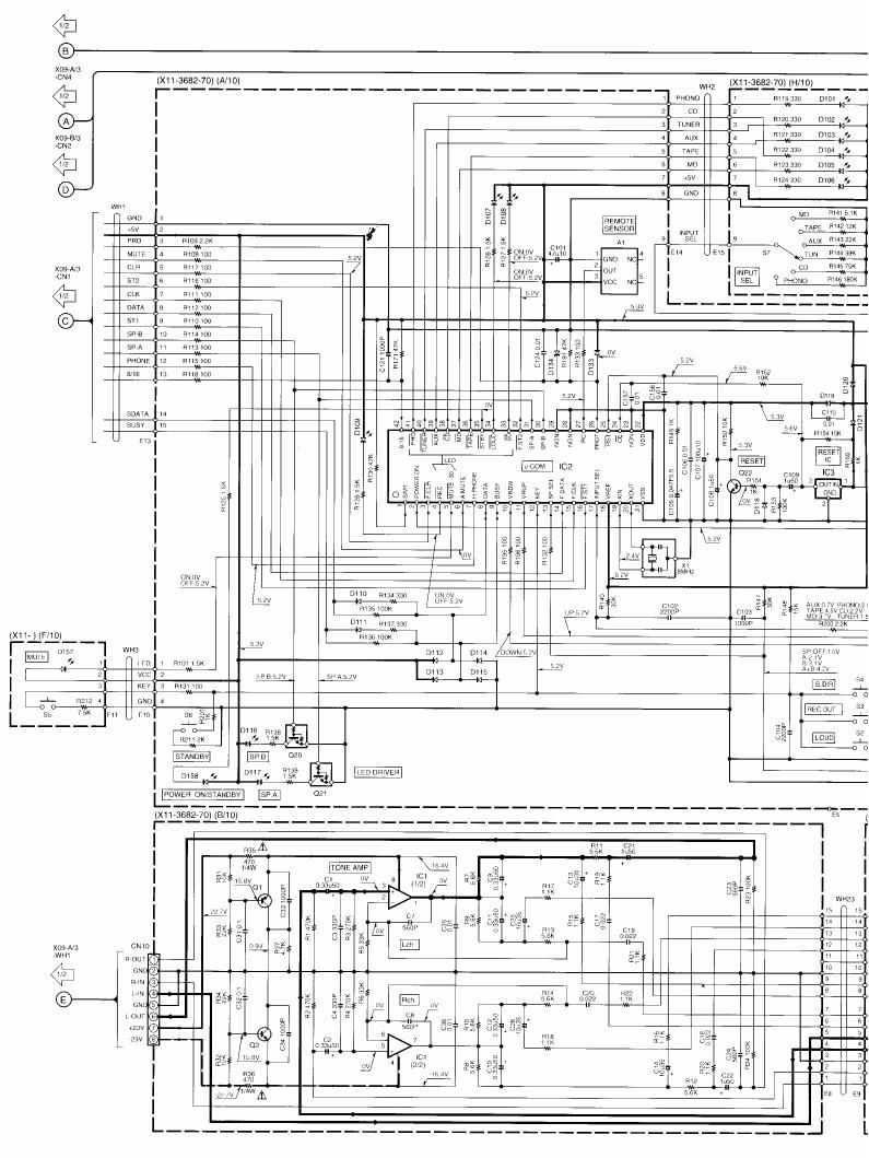 Kenwood KA 7090 Schematic