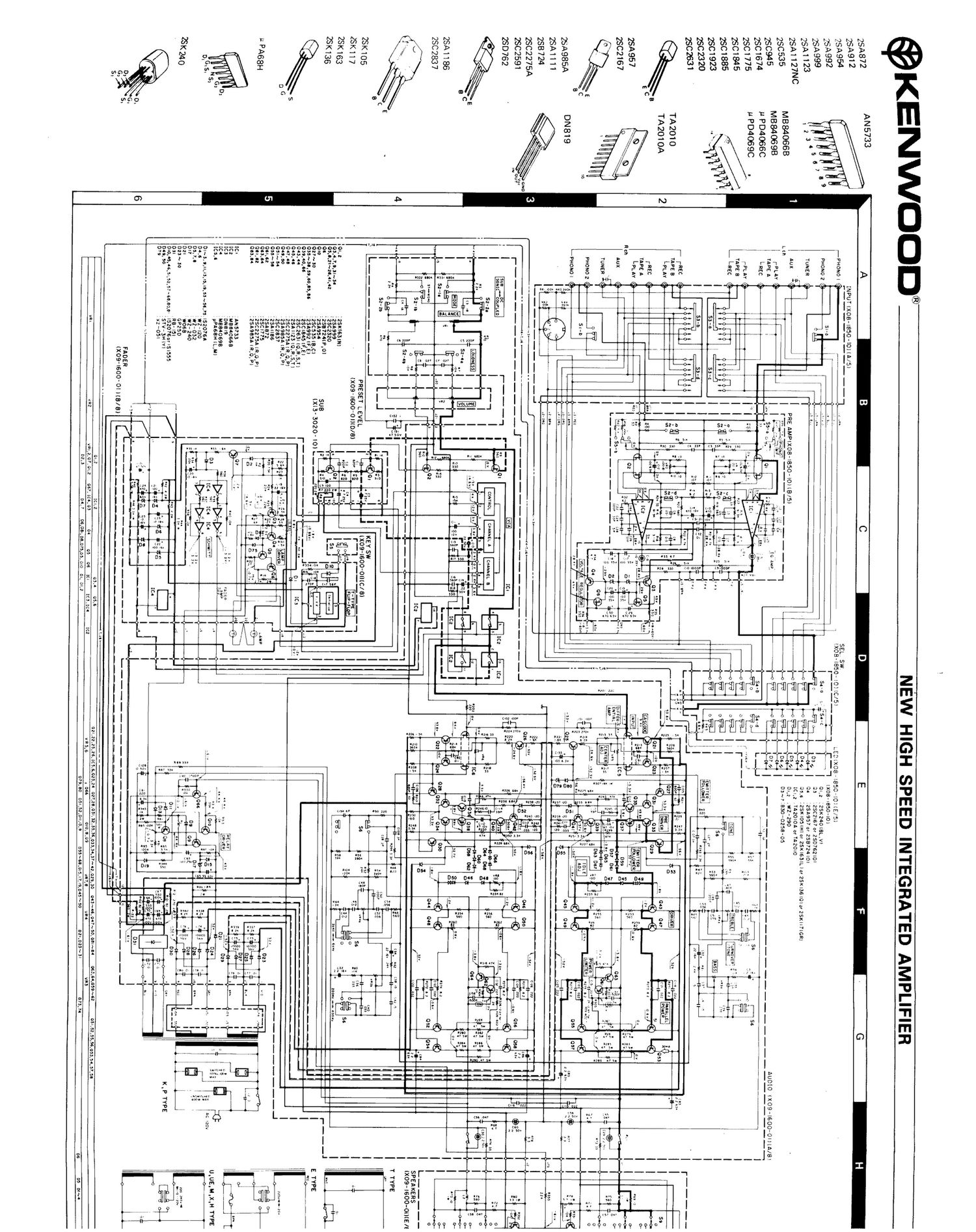 Kenwood KA 900 Schematic