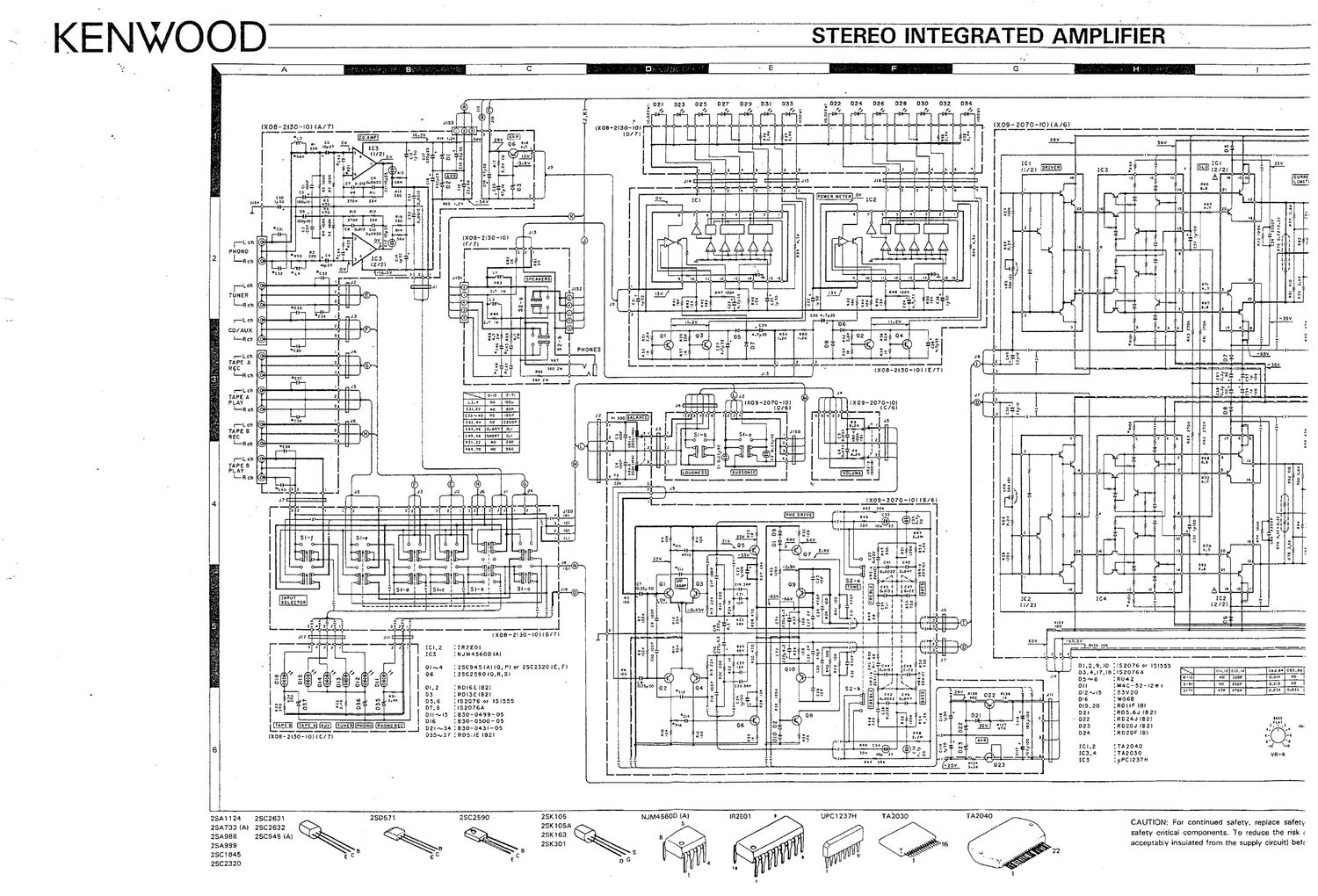 Kenwood KA 92 B Schematic