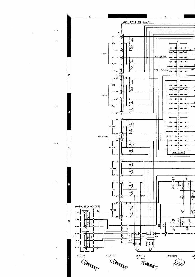 Kenwood KA 990 EX Schematic