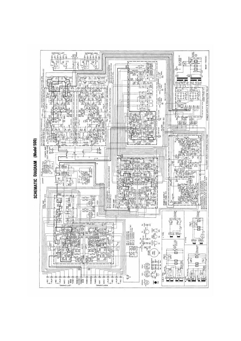 kenwood KA 500 Schematic