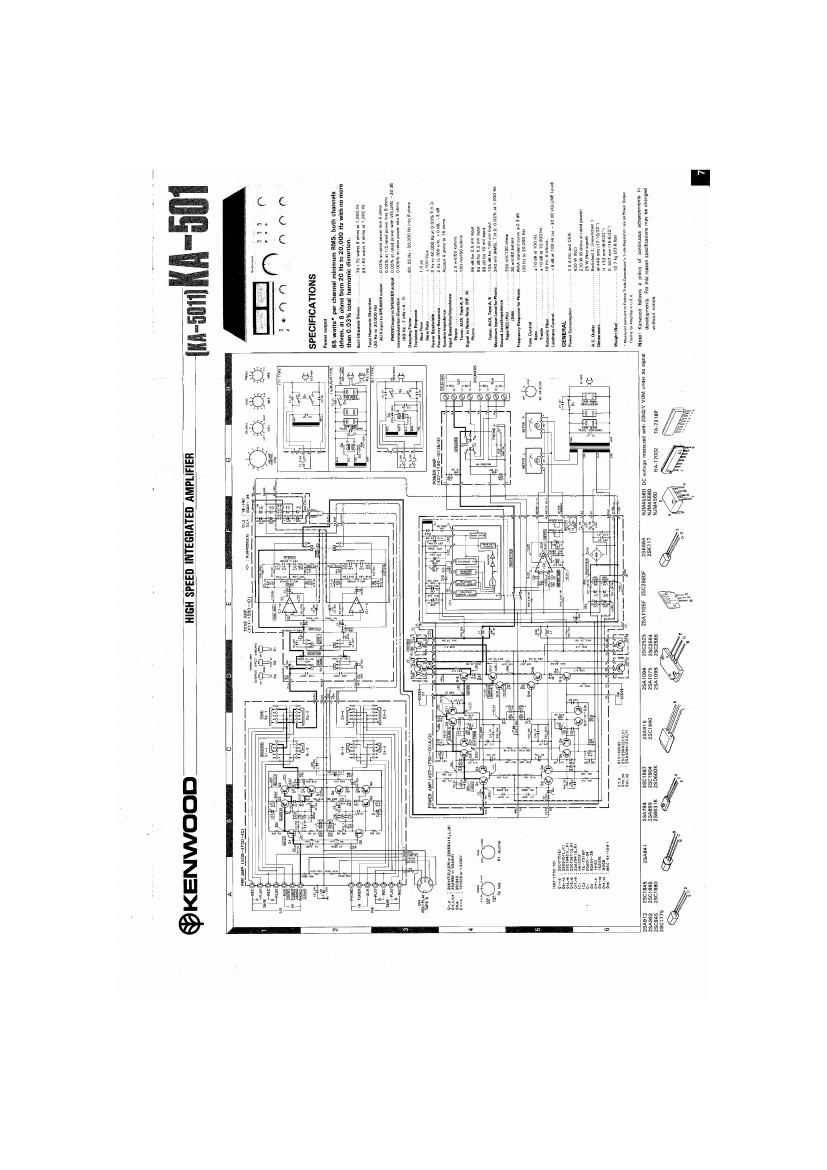 kenwood KA 501 Schematic 2