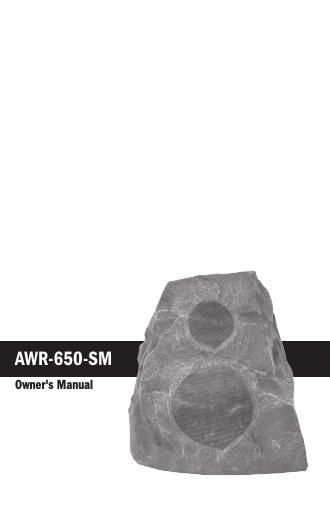 klipsch awr 650 sm owners manual