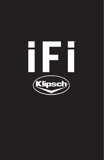klipsch ifi owners manual