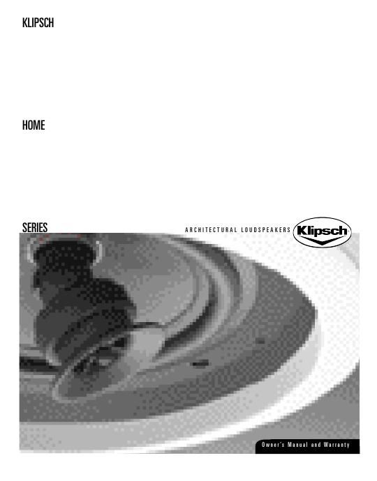klipsch khw 5 owners manual