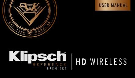 Klipsch RP HD Wireless User Manual