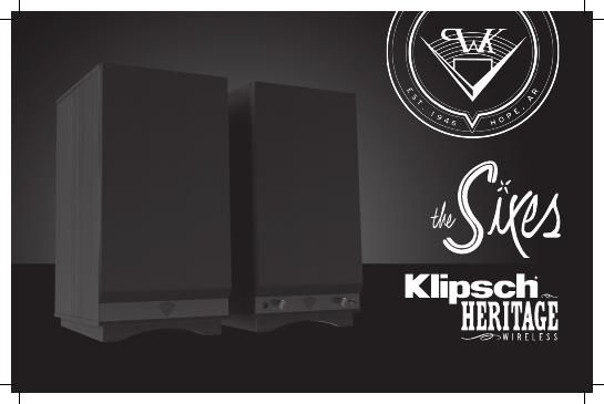 Klipsch The Sixes Owners Manual
