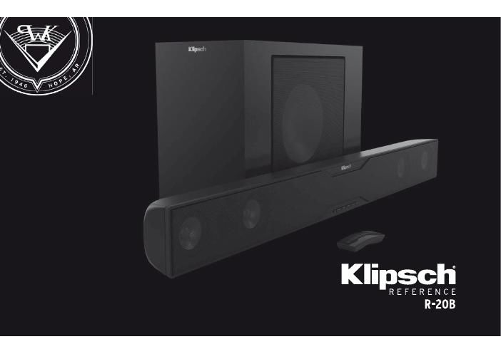 Klipsch R 20B Brochure