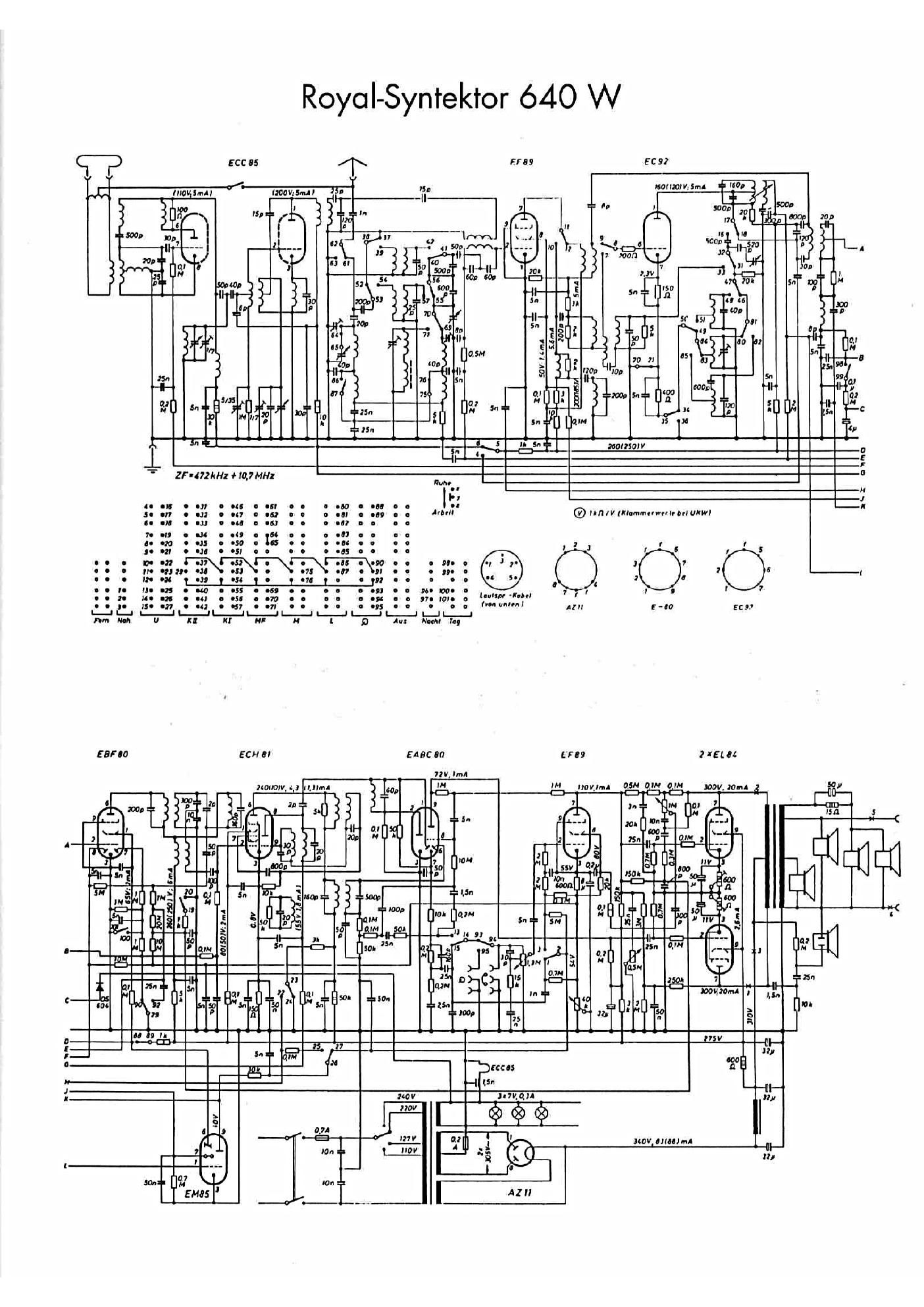 koerting 640 w royal syntektor schematic