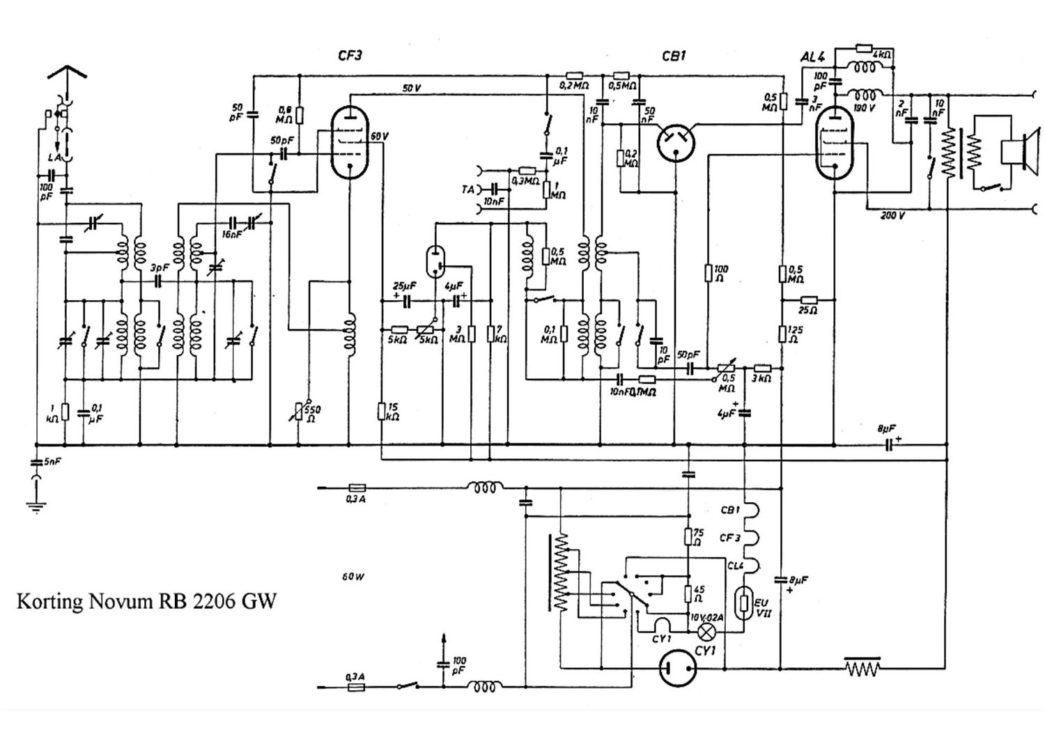 koerting rb 2206 gw schematic