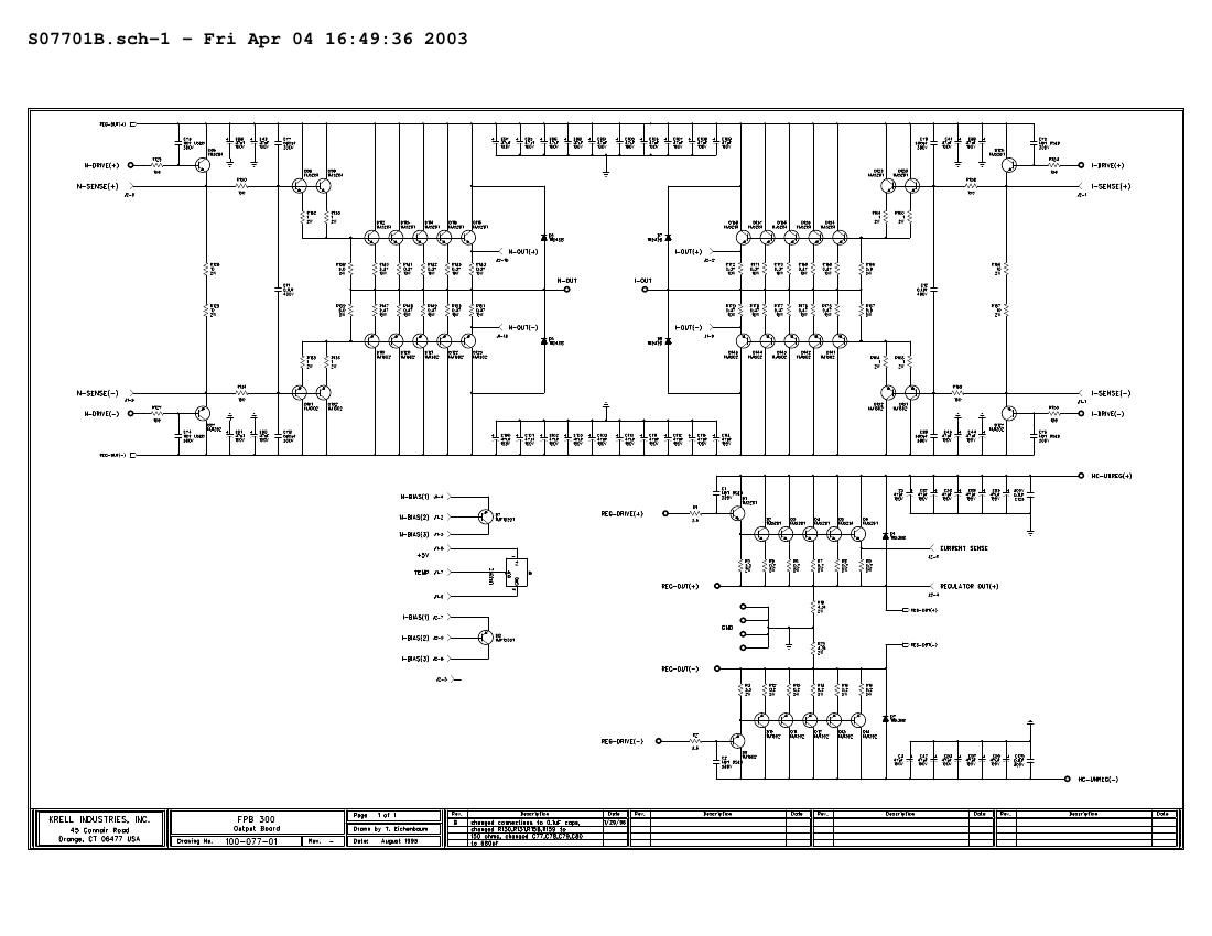 krell fpb 350 mcx schematic