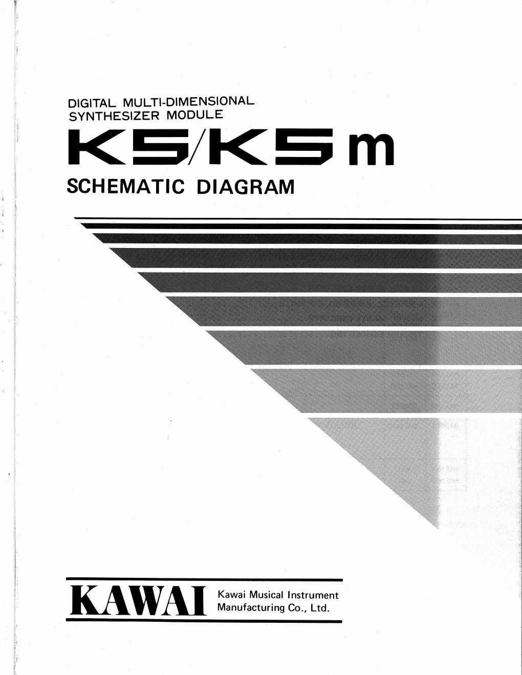 kawai k5 k5m schematics and pcb