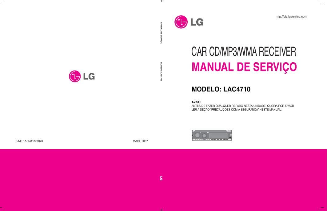 lg lac 4710 service manual