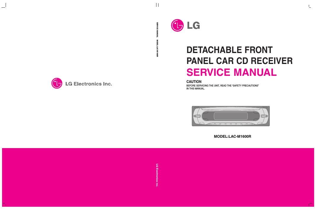 lg lacm 1600 r service manual