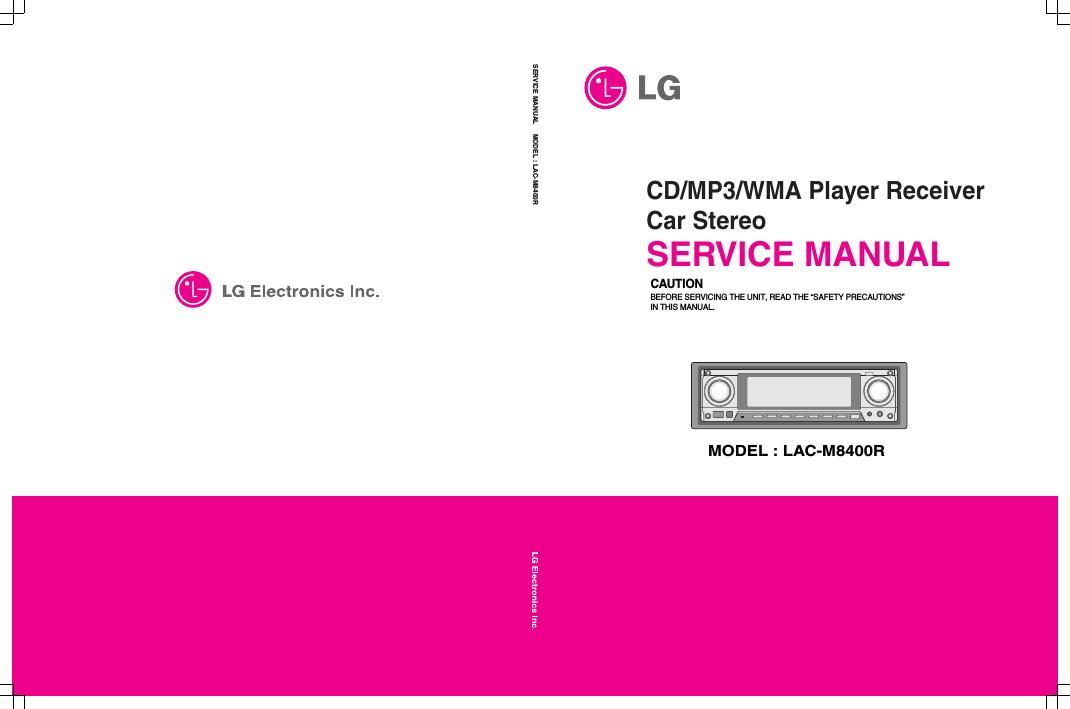 lg lacm 8400 r service manual
