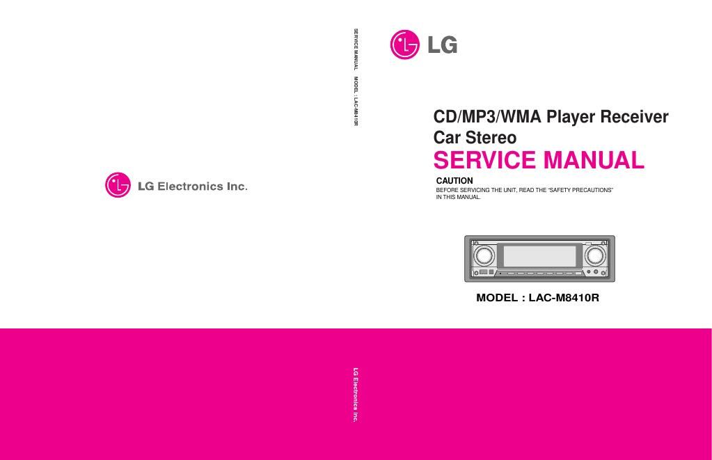 lg lacm 8410 r service manual