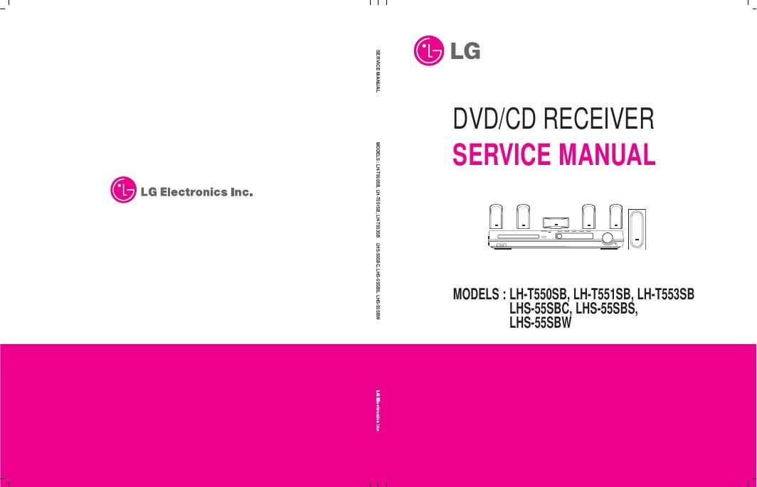 lg lht 550 sb service manual