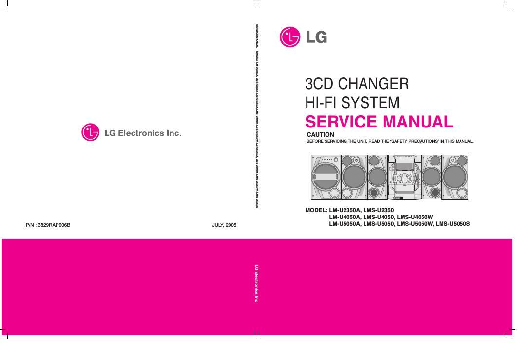 lg lmsu 2350 service manual