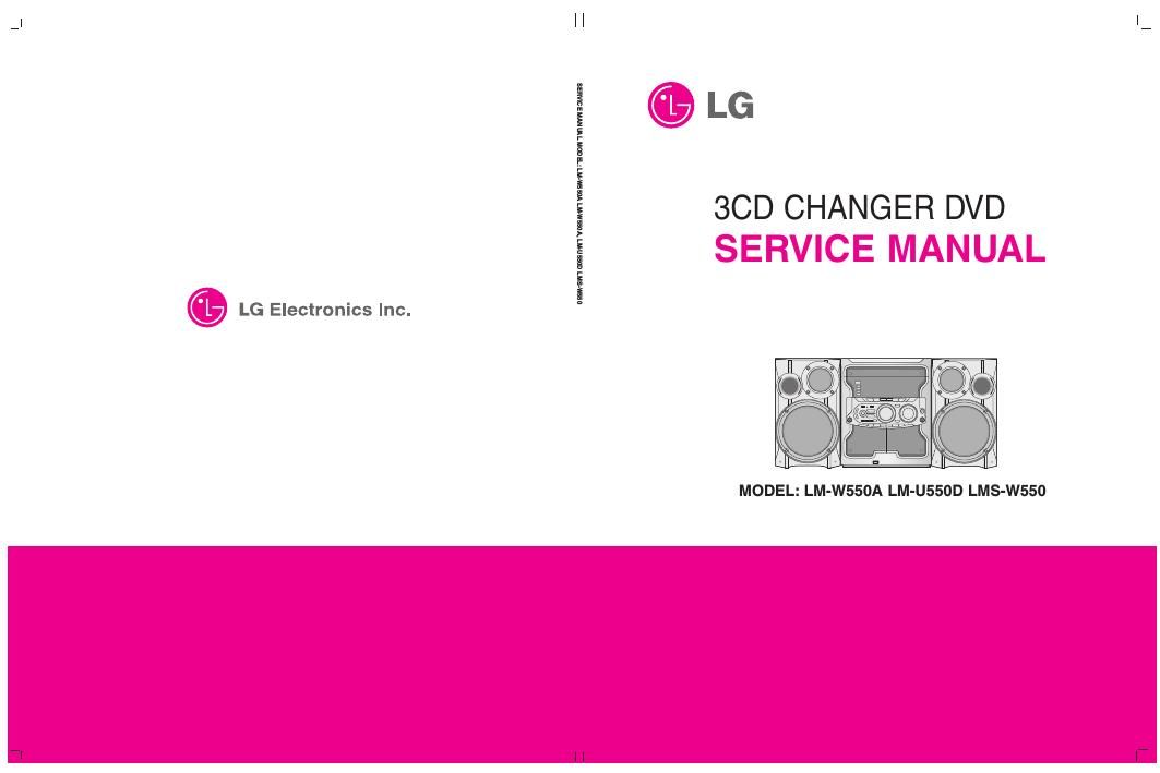 lg lmw 550 a service manual