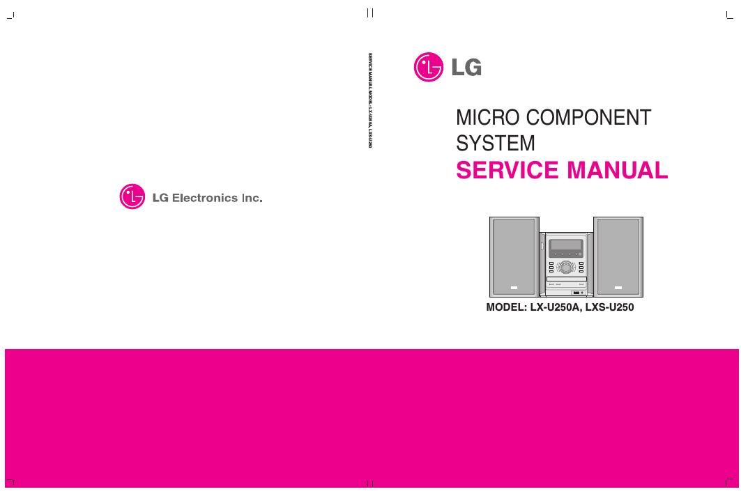 lg lxsu 250 service manual