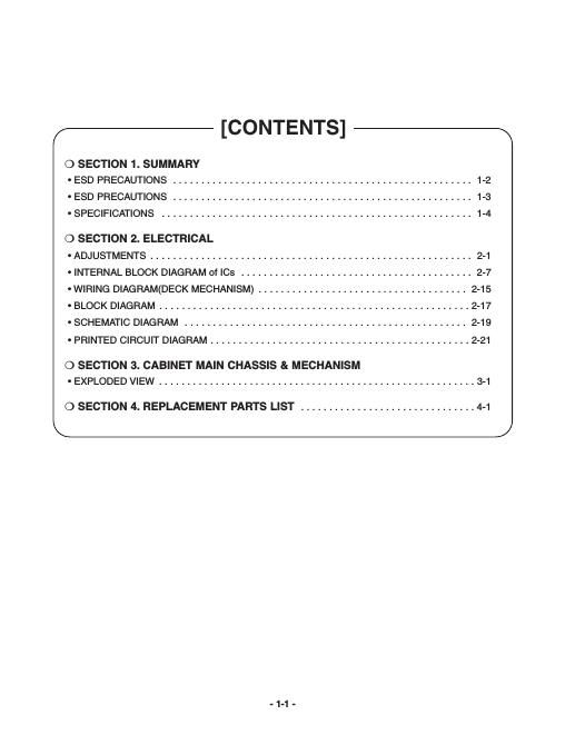 lg tcc 9420 service manual